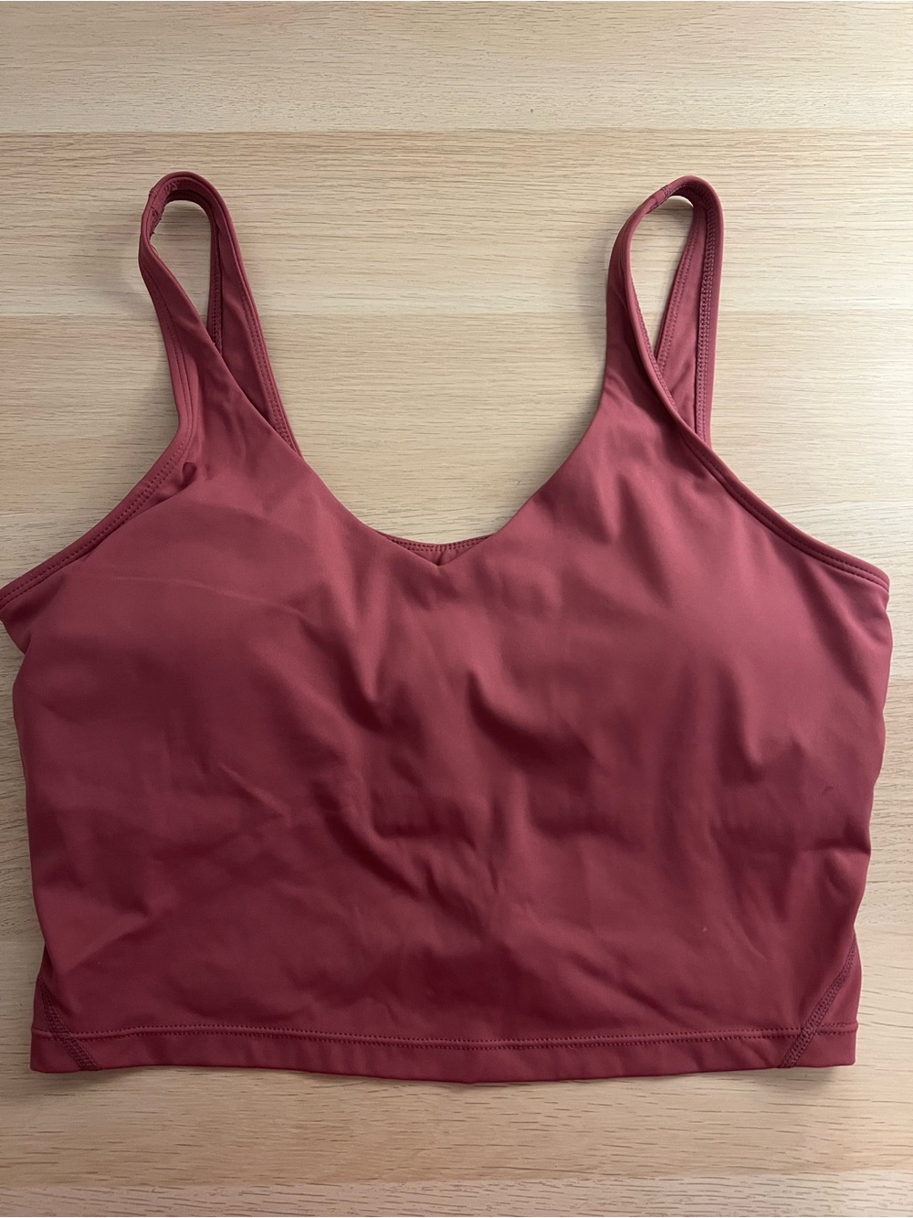 Women’s dark pink Crop top - Unbranded